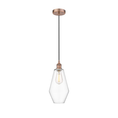 Luminaire suspendu cylindrique à 1 lumière Gabbie