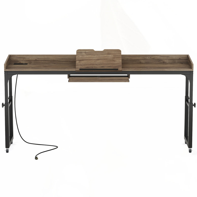 Table de lit réglable en hauteur