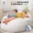 CordaRoy's Faux Fur Convertible Bean Bag Chair-87325627-87284164