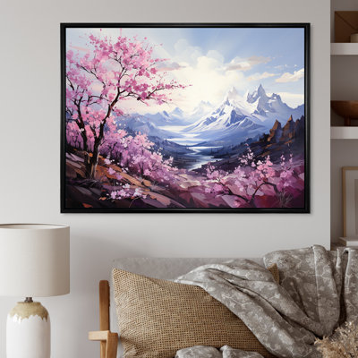" Purple Lilacs In Mountain Charm I "