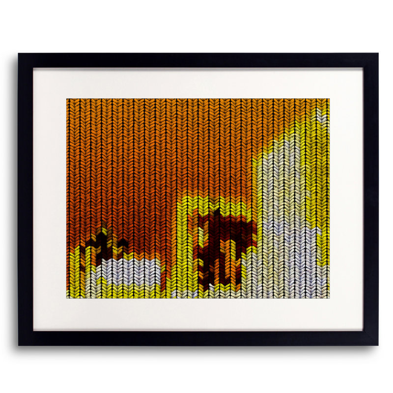 Sunset Stitch Print by Kevin Quinn, 24" H x 32" W
