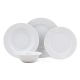 Bodenheim 24 Piece Porcelain China Dinnerware Set - Service for 6