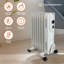 Igenix 1.5kW Oil Filled Radiator White