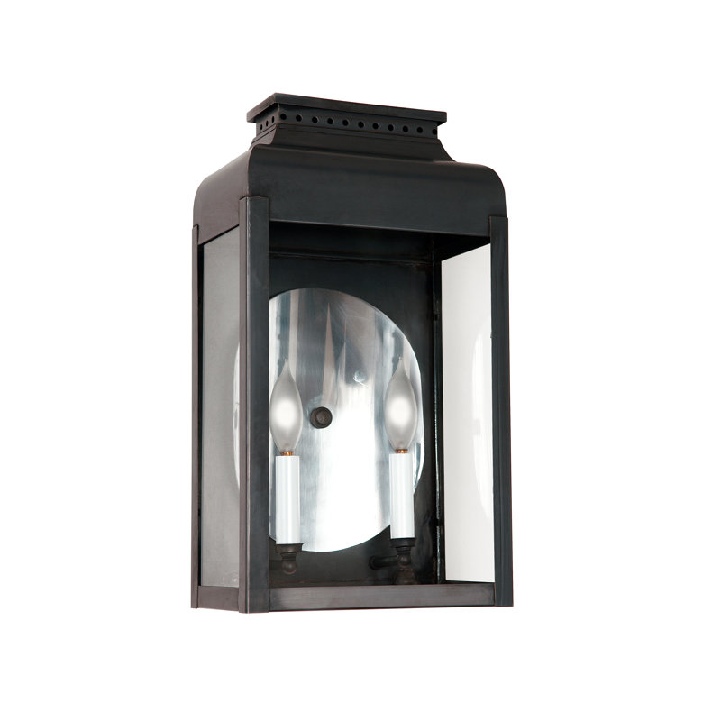 2 - Light Outdoor Wall Lantern