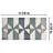 Essenza Valentina 6" x 12" Ceramic Field Wall Tile