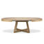 Jahkeim Extendable Beech Round Dining Table-1606337488