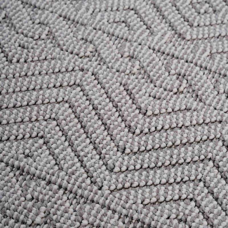 Contemporary Trendy Area Rug, Runner 2'2" x 8'