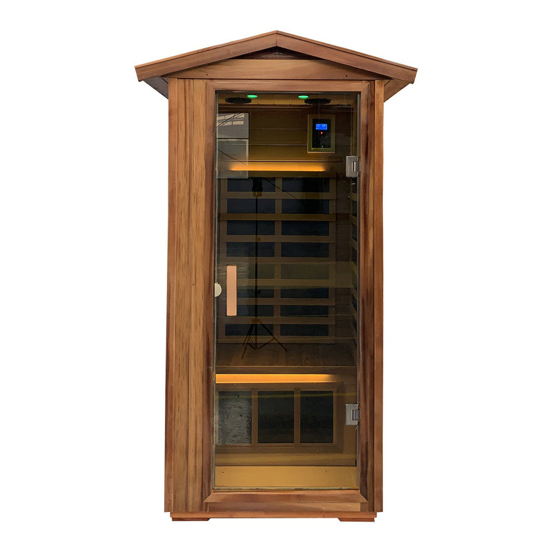 Sauna d'extérieur en bois Red Cedar