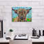 «Vache d'une autre planète 2» par Carolee Vitaletti, art mural sur toile-1521562514