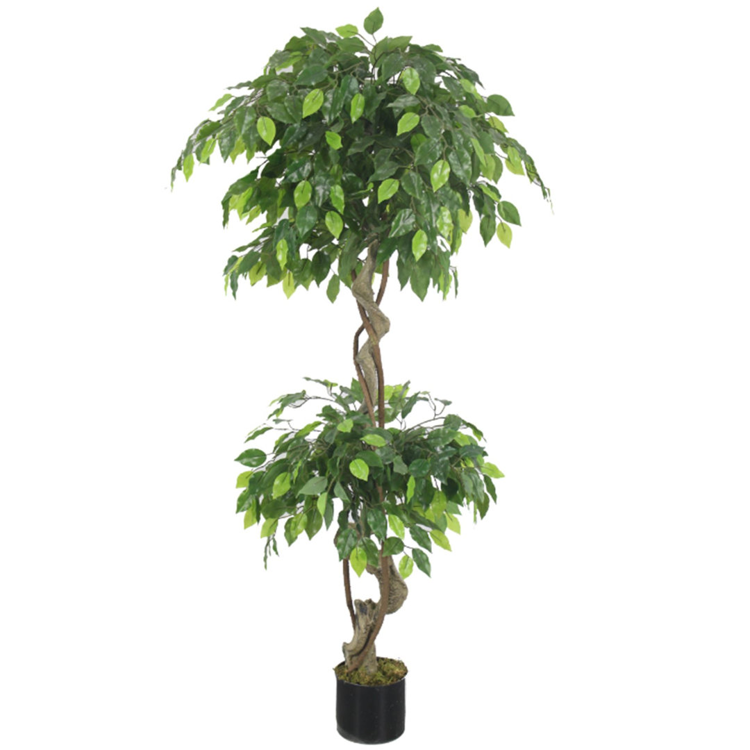 Leaf Artificial Fruticosa Ficus Tree 150cm - Image 5