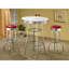 Stylish And Comfortable Bar Stool Set For A Chic Home Bar Experience.-1140800206