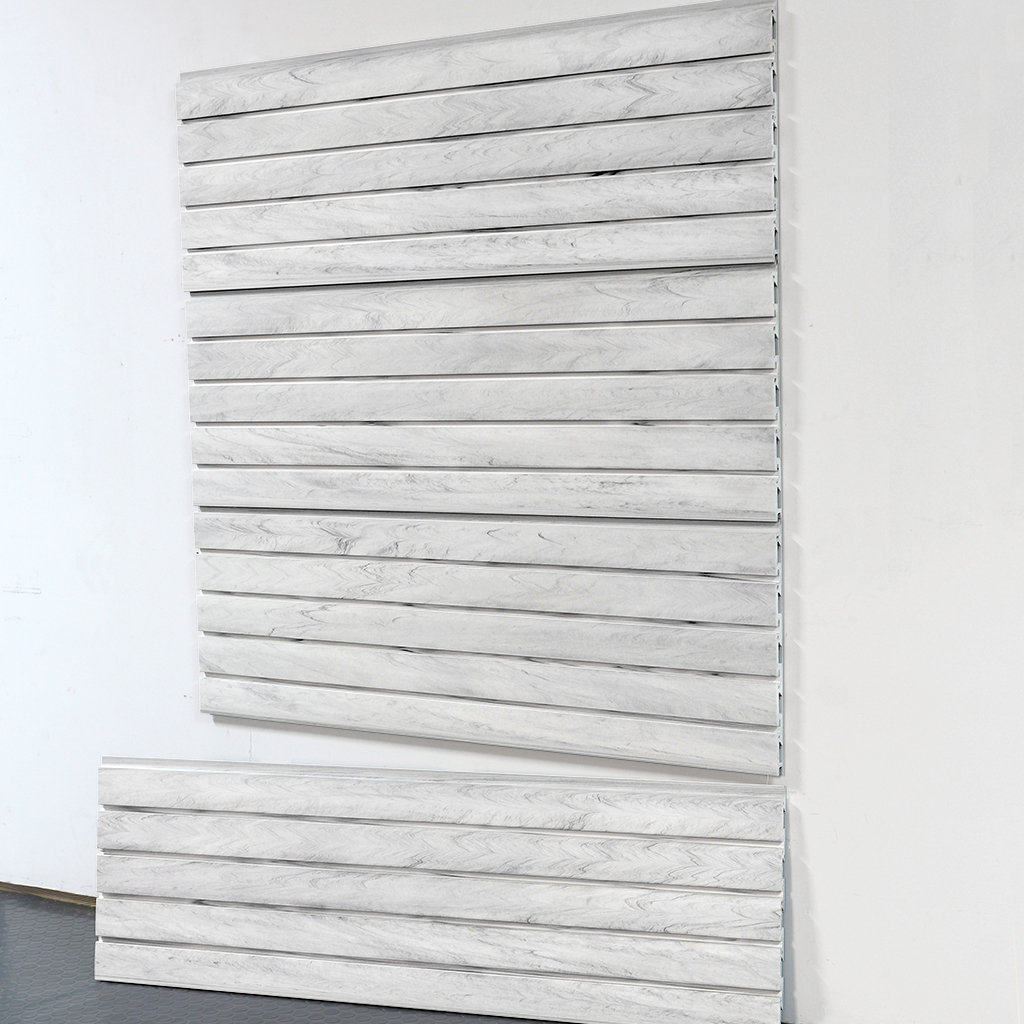 StoreWALL 60" H X 48" W Heavy Duty Slatwall Case Wayfair