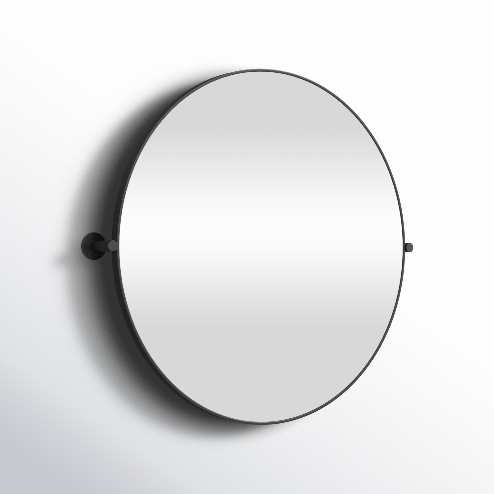 Evvie 36" Accent Mirror, Black