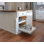 Slide-A-Shelf Made-To-Fit Slide-Out Shelf All White Finish - Full Extension Rails With Soft Closing Feature