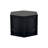 Versatile Hexagonal Coffee Table with Shelf and Multiple Layout Options-552857982