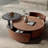 Retro Round Coffee Table-845946813