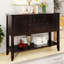 Console rétro avec quatre petits tiroirs-371921795
