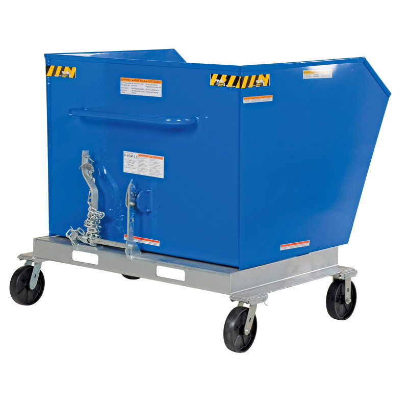 Portable Hopper, 47.63" H x 58.81" W x 58.94" D