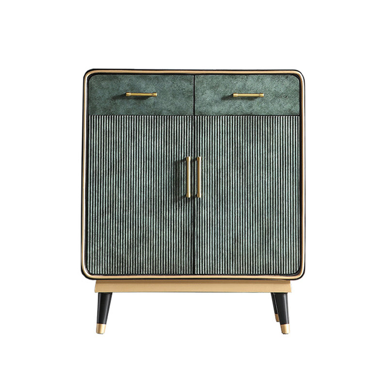 Buffet d'entrée élégant et moderne, H 33,46 po x l 31,5 po x P 15,75 po, Noir