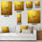 Gold Texture - Modern Wall Clock-1914215417