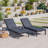 Patio Chaise Lounge Chair Set of 2
