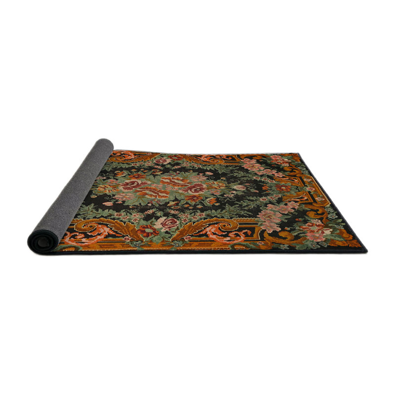 Bayonne Floral Indoor Rug, Round 3'