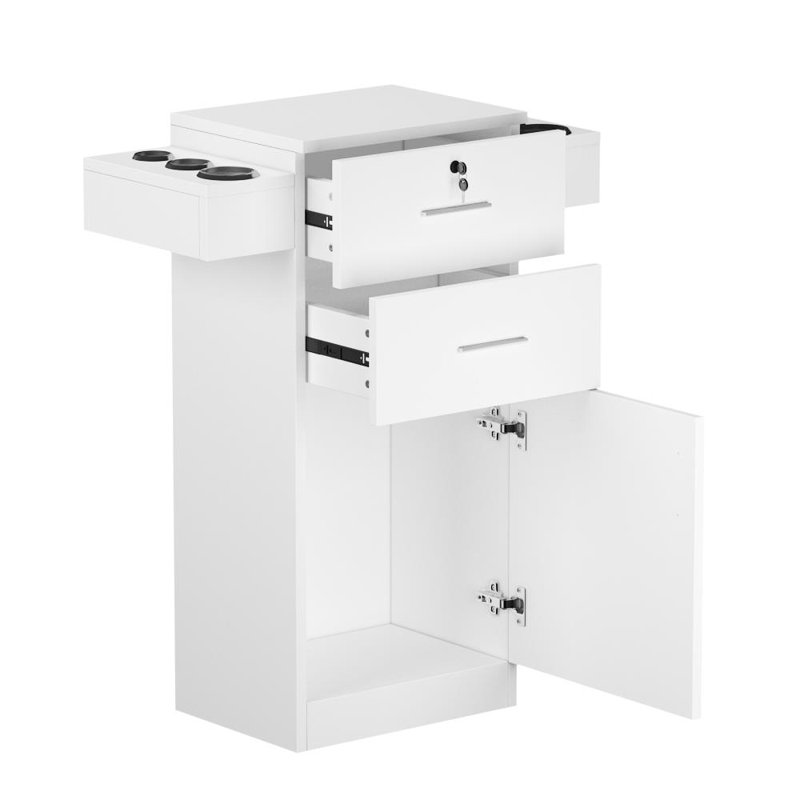 Armoire de rangement Akine, Blanc