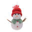 Ornements en forme de bonhomme de neige (ensemble de 12)