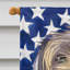 Double Sided 40'' H x 28'' W Polyester Independence Day House Flag-1879433796