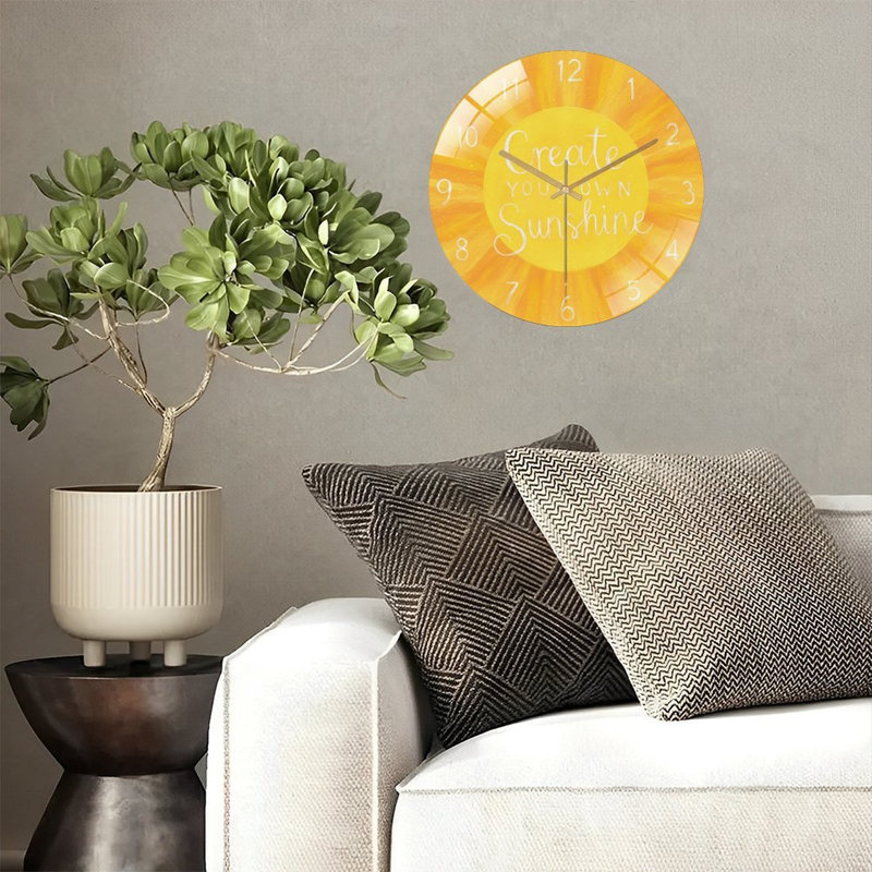 Horloge murale 12 po