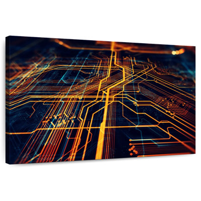 Keiri Futuristic Circuit Board