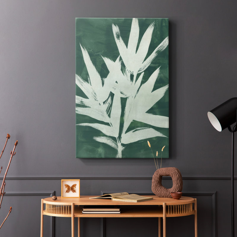 Water Fossil II - Cavas enveloppés de galerie, H 18 po x l 12 po