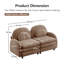 Causeuse 2 places Cloud Comfort