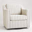 Upholstered Swivel Armchair-916881534