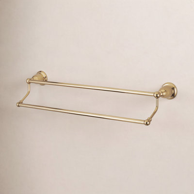 Kingston Brass Heritage 18-Inch Dual Towel Bar