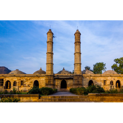 Damond Mosque - Wrapped Canvas Print