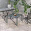 Table de salle à manger d'extérieur extensible Outsunny (table incluse seulement)