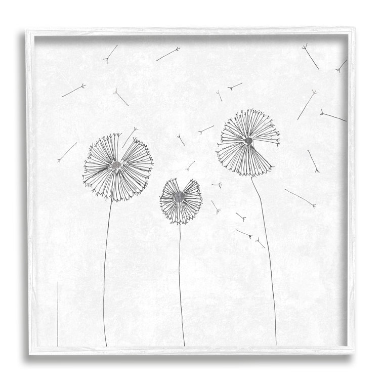 How to Draw a Dandelion & Create a Dandelion Painting - Arty