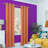 Bright Vibes 100% Blackout Grommet Curtain Panel-4622357-4622361