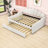 Melissia Full Upholstery Daybed Frame with Trundle-573209722