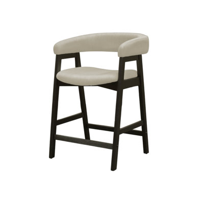 Astraea Counter Height Chairs, Vintage Black (Set Of 2)