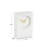 Analog Marble Quartz Movement / Crystal Tabletop Clock White-1024484589