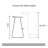 Alberts Solid Wood Counter Bar Stool-887438277-887438276