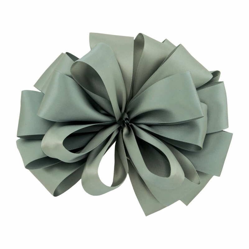 Ruban de satin double face 1,5 "X50Yds, Gris