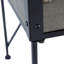 Support pour plante à chariot 24,5 po x 12,5 po x 15,5 po, gris / noir