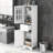 Tall Bathroom Cabinet, Freestanding Storage Cabinet With Drawer And Doors, MDF Board, Acrylic Door, Adjustable Shelf, White-1234957295