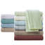 Drap simple taupe - 100% pour une literie confortable, brossé des deux côtés, livré avec un drap plat, des draps-housses et une taie d'oreiller, matelas élastiqués de 16 po, 3 pièces conformes à l'ombre, sensation de velours doux, contient