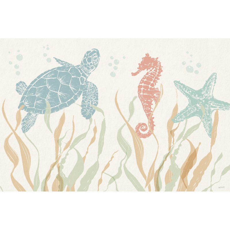 Seaside Style I by Anne Tavoletti - Wrapped Canvas Art Prints, 30cm H x 46cm W x 3.8cm D