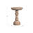 Zara Abstract Leg Side Table, Natural