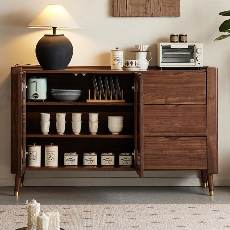 Buffet simple de style nordique